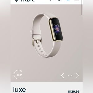Fitbit luxe new with charger but no box